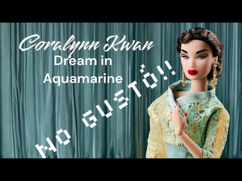 Coralynn Kwan, DREAM IN AQUAMARINE, by @IntegrityToysDolls