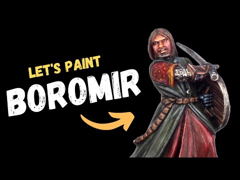 One Does Not Simply Paint Boromir: A Painting Journey Through Middle Earth!