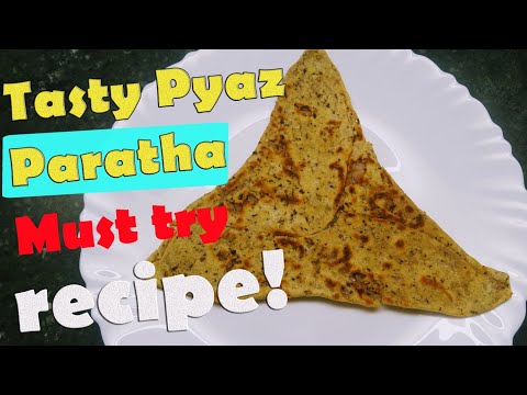 Pyaz Paratha recipe onion paratha by Cooking catalyst