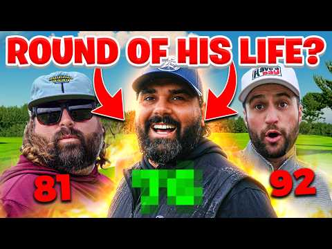 The Greatest Round Of His Life! (Stroke Play Challenge)