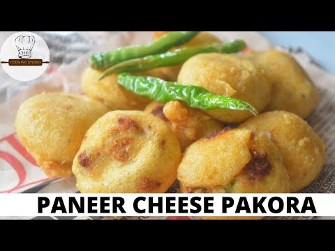 Paneer Pakora Recipe | Stuffed with Paneer & Cheese (Crispy & Soft) | Panner ke Pakode