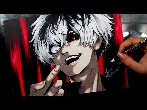 Speed Drawing - Haise Sasaki [Tokyo Ghoul:re]