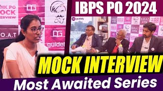 IBPS PO 2024 Mock Interview | IBPS PO Interview Preparation | IBPS PO Offline Batch | Guidely