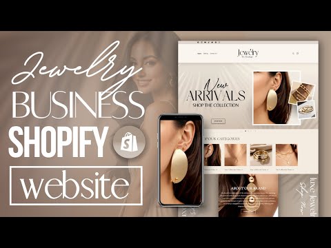 How To Make A Jewelry Shopify Website | Shopify Tutorial 2024