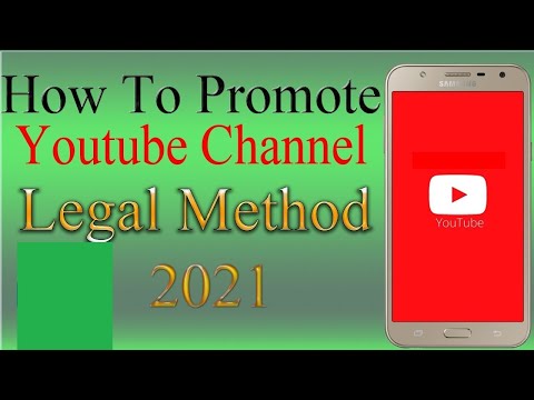 How To Promote Youtube Channel