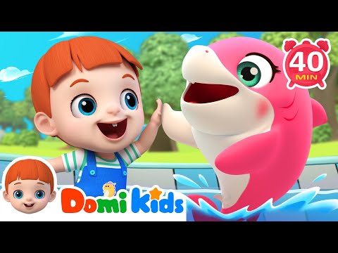 Shark Dance Song With Domi Kids | Nursery Rhymes & Kids Songs - Domi Kids