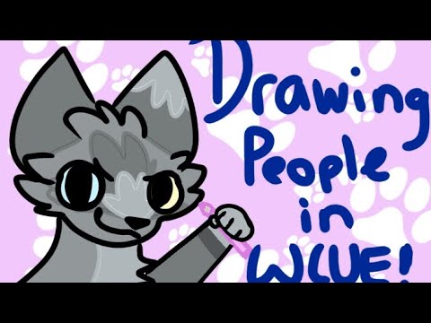 Drawing people in WCUE!