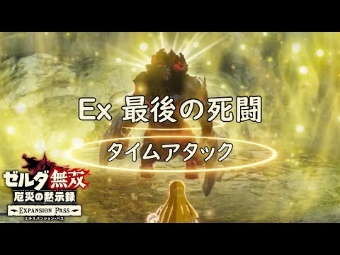 【アポカリプス】Ex 最後の死闘 タイムアタック【ゼルダ無双 厄災の黙示録】【Hyrule Warriors】