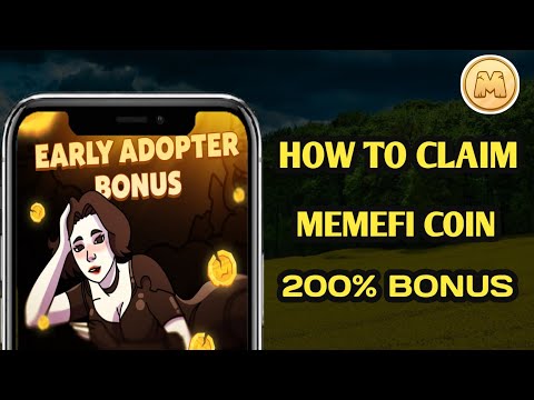 How To Claim MemeFi Coin 200% Bonus