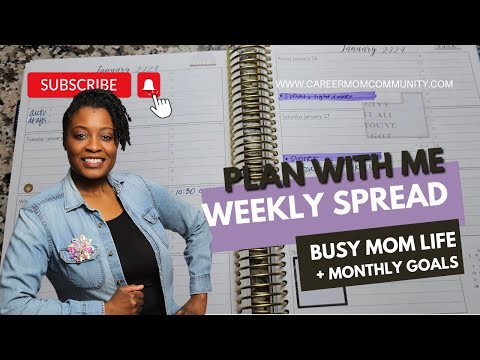 Plan with Me| Weekly Catch-All Planner Spread