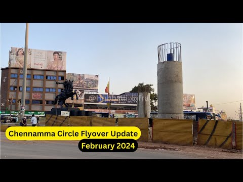 Chennamma Circle Flyover Hubli : February 2024 update