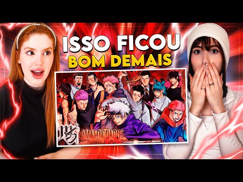 REACT | Feiticeiros (Jujutsu Kaisen) - Amaldiçoados | M4rkim | CR Reacts