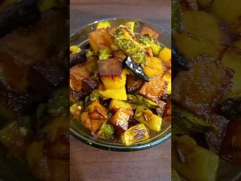 easy n quick bittergourd potato fry..watch my other videos also and subscribe for quick recipes