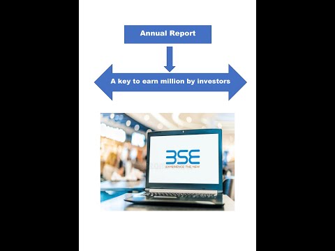 Annual Report-A key to earn million by investors