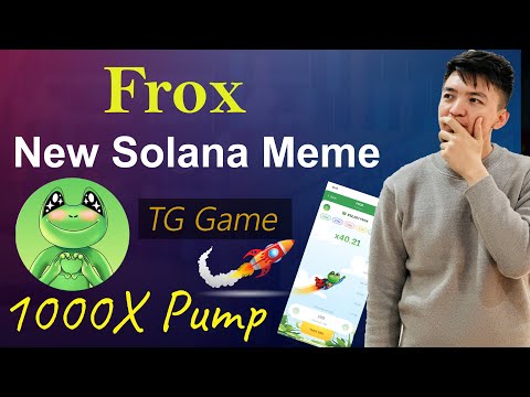 Frox New Solana Meme Coin | Solana Meme Coin 1000X Pump is Coming | New Meme Coin