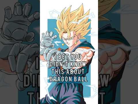 Part 1 Dragon Ball facts you didn’t know #dragonball #goku #vegeta #gokublack #dragonballz