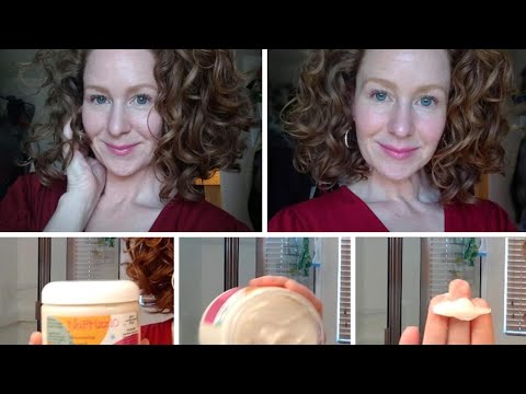 NoFrizz10 Flaxseed Cream Gel Anti-frizz Demo for Curly or Tangled Hair! (Massaging Technique)