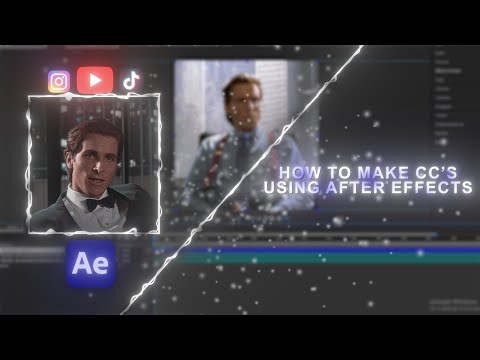 How to make 4K CC'S for your edits | After Effects Tutorial