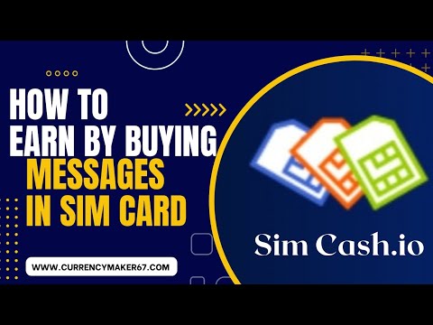 Sim Cash.So Little invest by buying SMS bundle in your sim card and earn Euro.