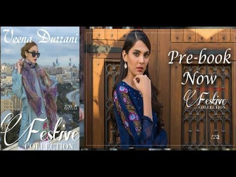 Veena Durrani Embroidered Luxury Collection By Zohan Textile 2018