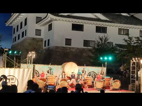 和太鼓　福山城　fukuyama castle🏯 Japanese Drum🪘　カツナリデナイト