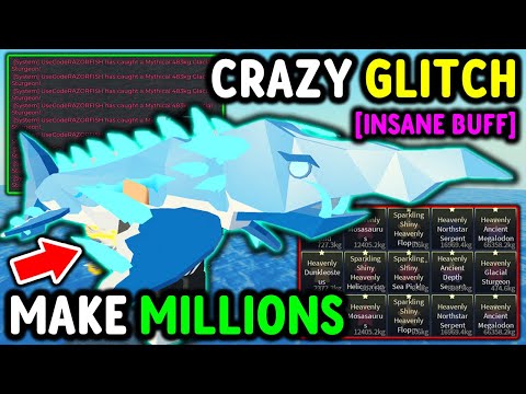 This CRAZY GLITCH Helps You MAKE MILLIONS FAST in Roblox Fisch..