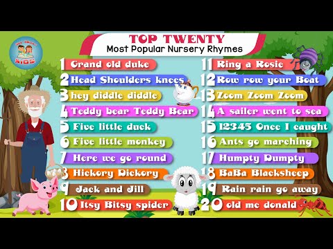 Top 20 Nursery Rhymes for Kids - Nursery Rhymes and Kids Songs