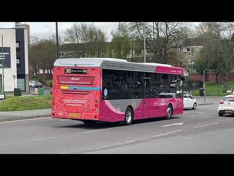 Nottingham city Transport - Yutong E12's in public service - April 2024