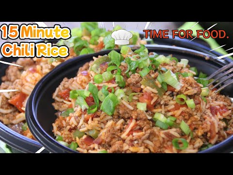 15-Minute Chili Rice: Quick, Easy, & Delicious!