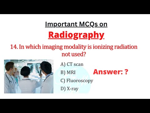 Important MCQS on radiography with answers for medical, paramedical and nursing staffs