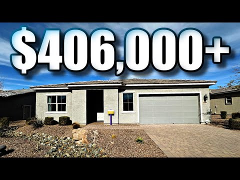 NEW HOME TOUR AT THIS TOP 55+ COMMUNITY IN GOODYEAR, AZ!