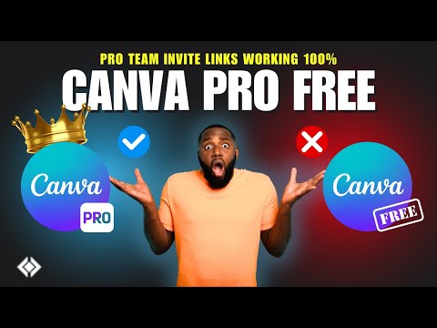 How To Get Canva Pro Team Invite in 2025 [FREE TUTORIAL]