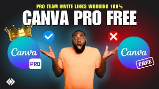 How To Get Canva Pro Team Invite in 2025 [FREE TUTORIAL]