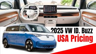 2025 VW ID. Buzz USA pricing Revealed