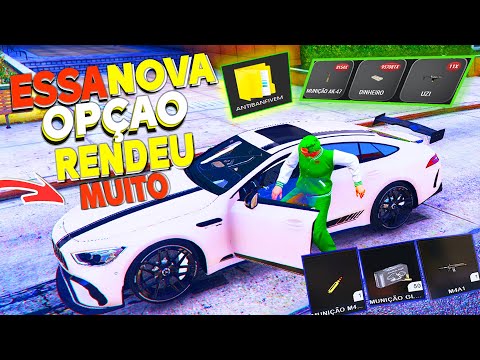 FIZ 2 DIAS DE RP DO LIXO AO LUXO XITADO NO GTA RP COM H4CK MOD MENU!