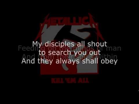 Metallica - Jump In The Fire Lyrics (HD)