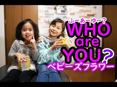 ＷＨＯａｒｅＹＯＵ（ふーあーゆー？）ベビーズフラワー開封！