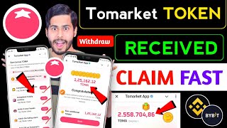 Tomarket Airdrop Token Received 🔥 tomarket new update, tomarket airdrop withdrawal, tomarket token