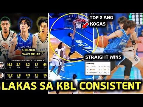 Magkasunod na Panalo! Top 1 SJ Belangel Lakas ng laro sa KBL. Consistent malakihang ambag sa kada...