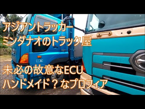 ハンドメイドな日野プロフィア　未必の故意なECU　アジアントラッカー　ASIAN TRUCKER