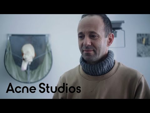 Acne Studios Blå Konst Spring/Summer 2018 inspired by Gabriel Kuri