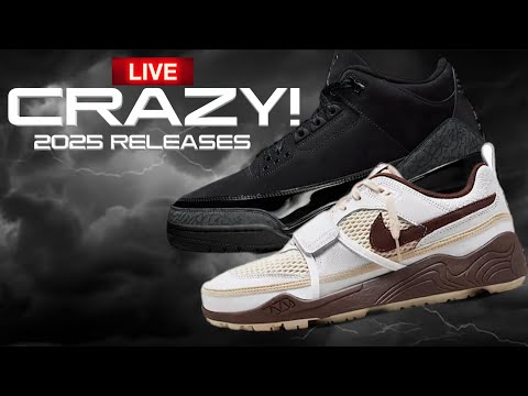 TRAVIS SCOTT NIKE FIELD JAXX & JORDAN 3 BLACK CATS!! 2025 IS HERE!