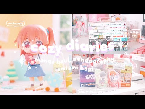 cozy diaries | manga haul, nendography, & amiami haul