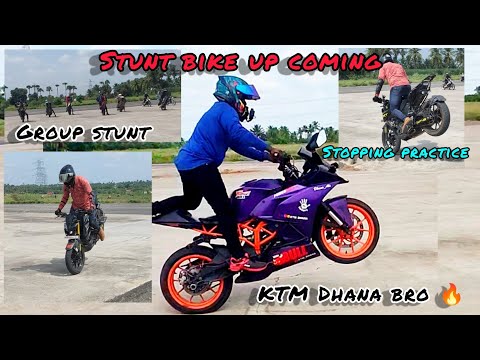 How to start stunt in beginning stage tamil!!stunt practice day-1!!@ktmdhana  @avatarkutty