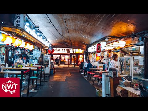 Tokyo Hibiya OKUROJI | New Nightlife Spot In Tokyo 4K