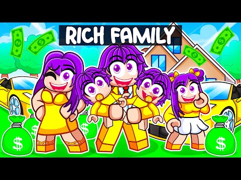 Dash Starts A RICH FAMILY In Roblox...