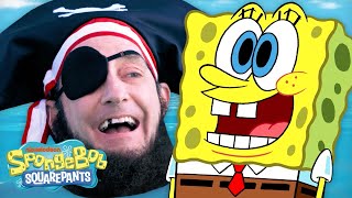 Every 'Patchy the Pirate' Scene EVER! 🏴‍☠️ | 45 Minute Compilation | SpongeBob