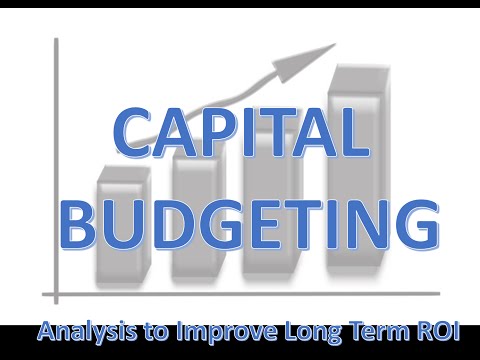 1 Capital Budgeting Introduction