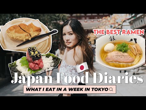 🍜 BEST RAMEN YOU MUST TRY! WHAT I EAT IN A WEEK IN TOKYO 🗼 | Japan Food Diaries #1 🇯🇵