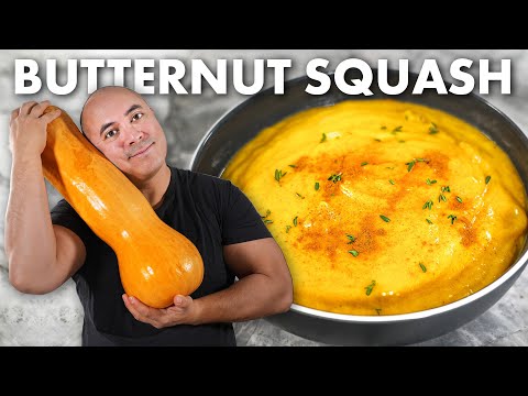 HUGE Roasted Butternut Squash Soup!